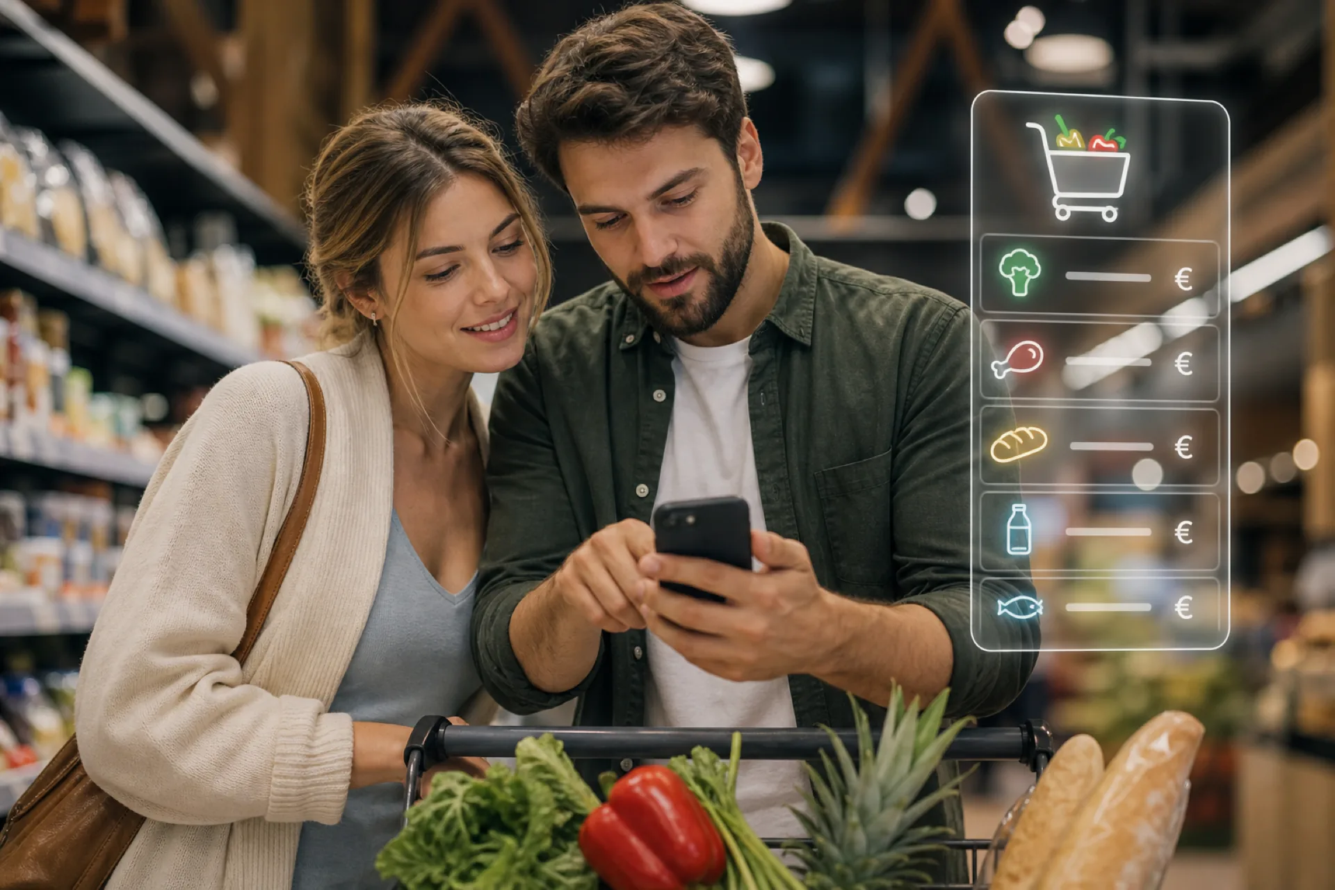 Groceries and date nights — both visible
